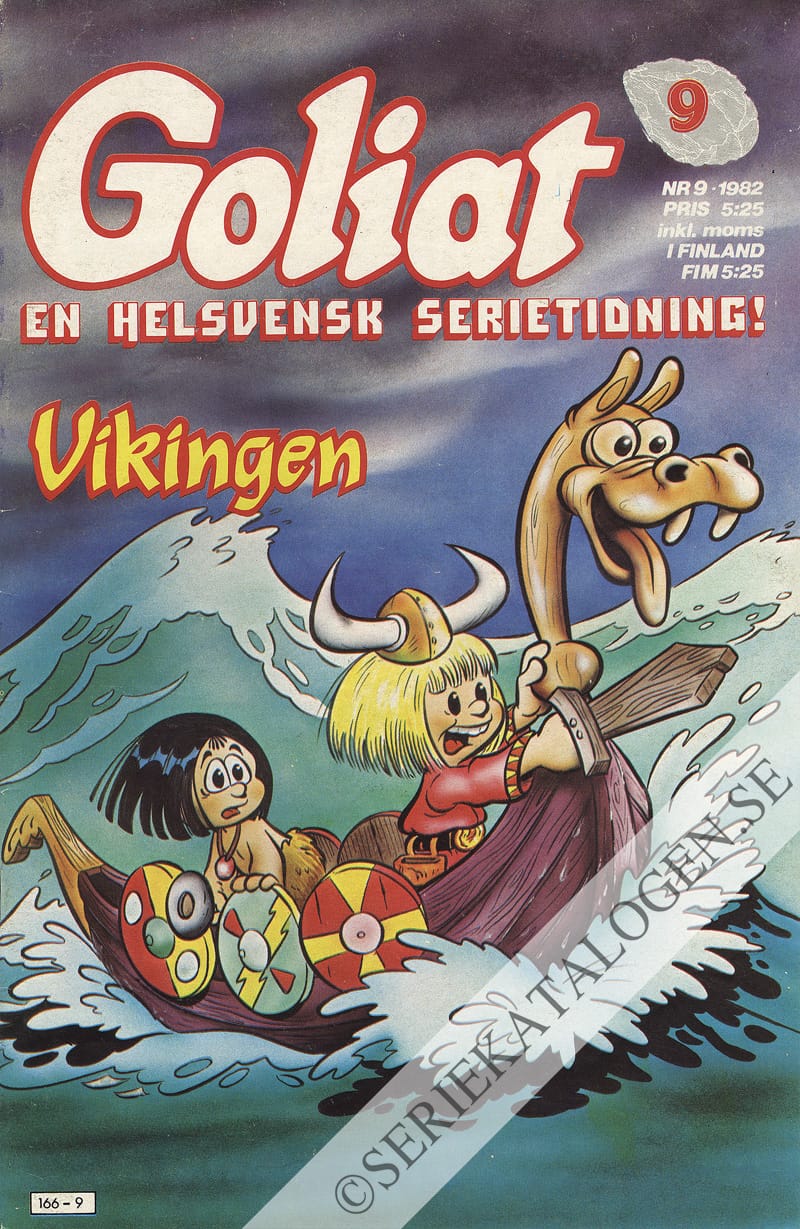 Framsida på Goliat #9 (1982)