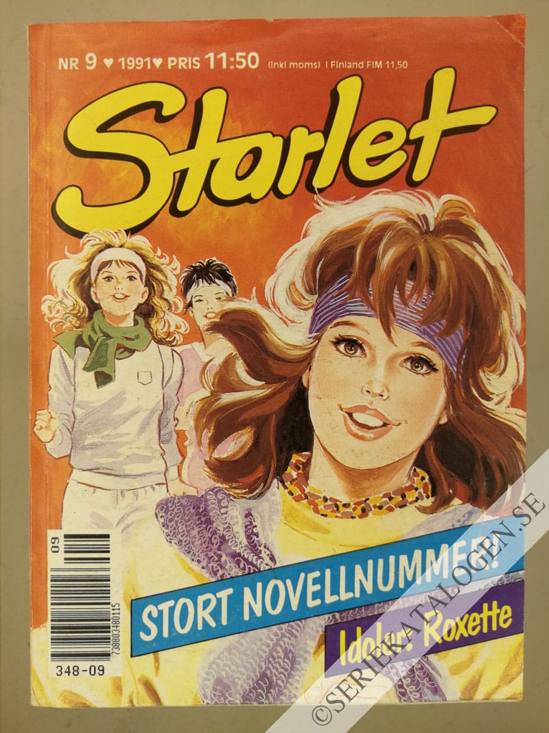 Framsida på Starlet #9 (1991)