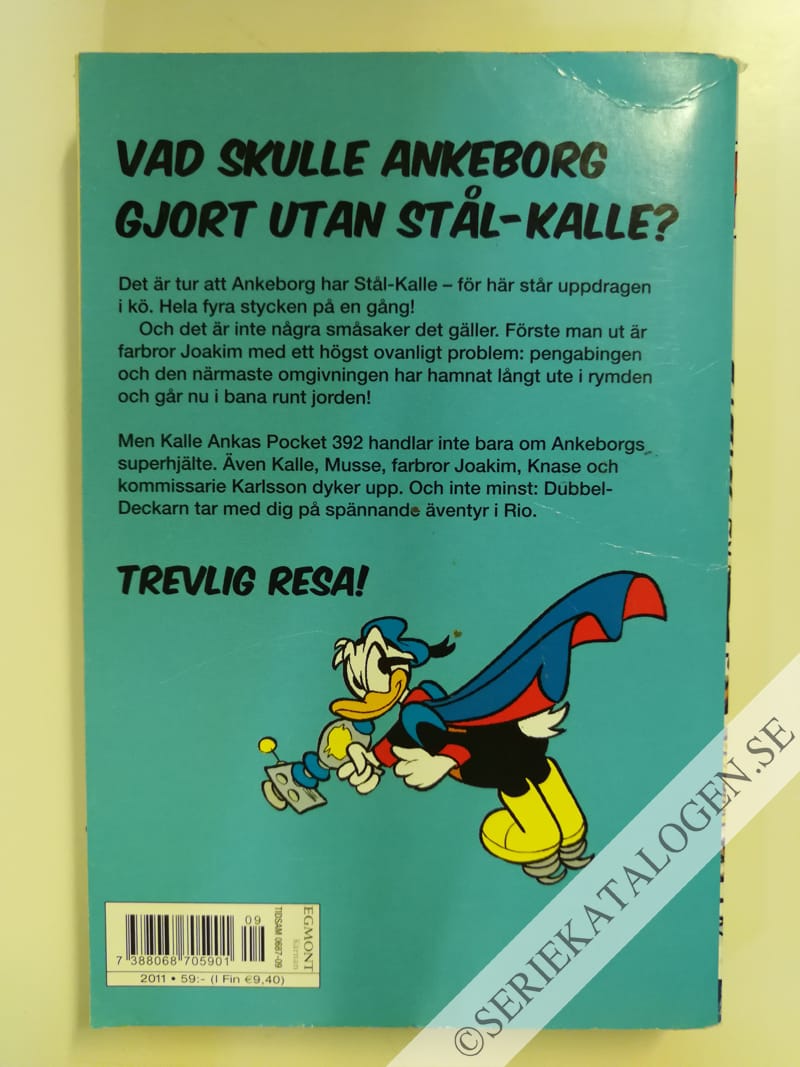 Baksida på Stål-Kalle slår tillbaka! (2011)