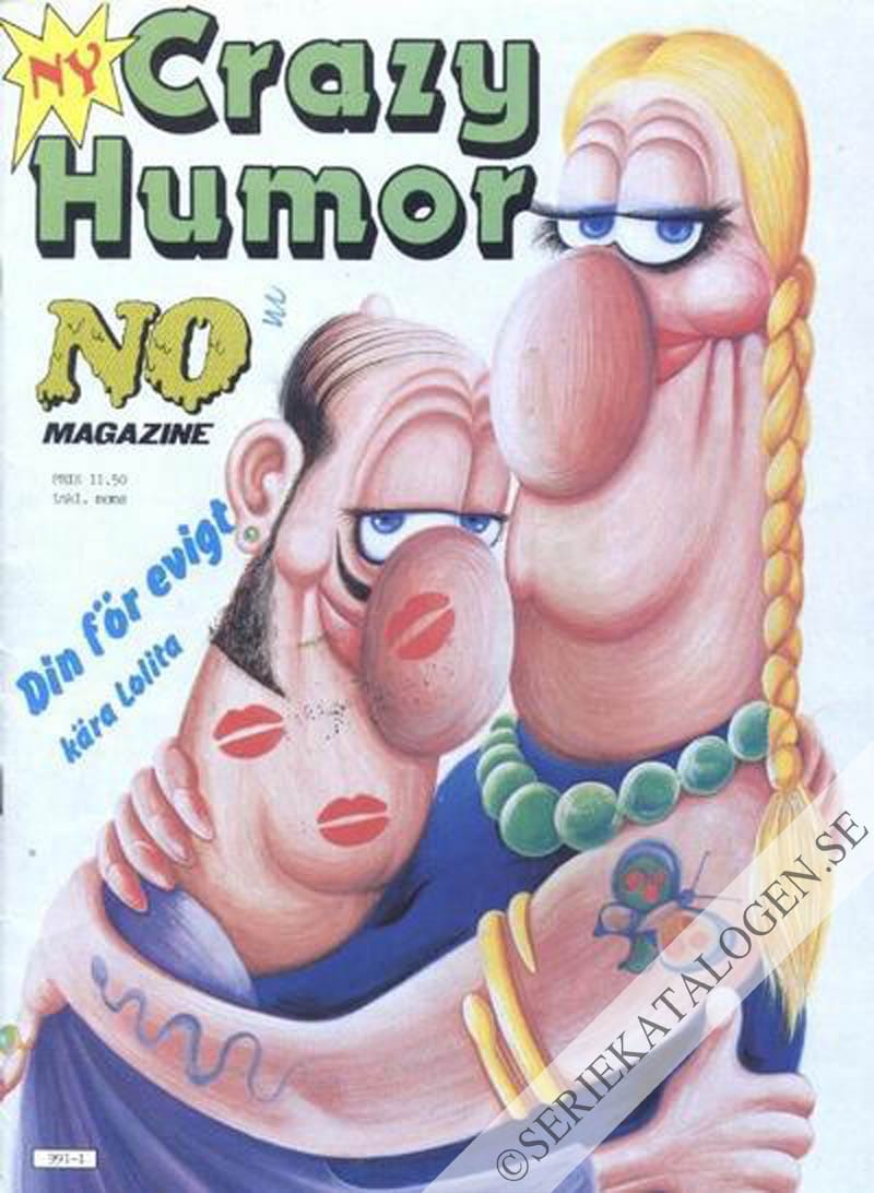 Framsida på No magazine #1 (1984)