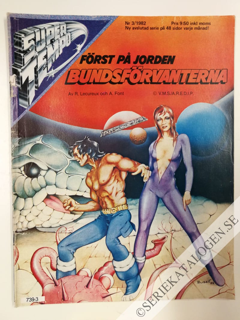 Framsida på Supertempo #3 (1982)
