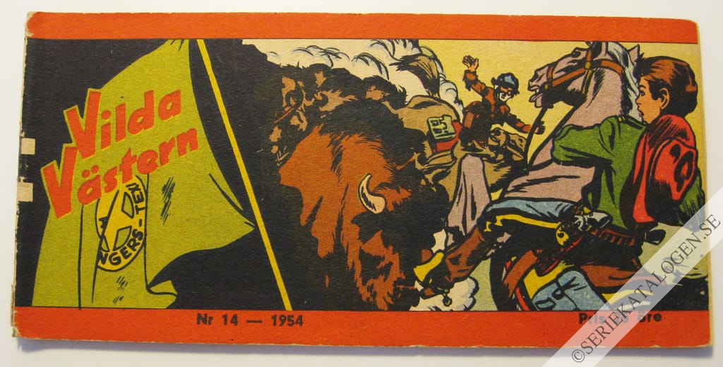 Framsida på Vilda Västern #14 (1954)