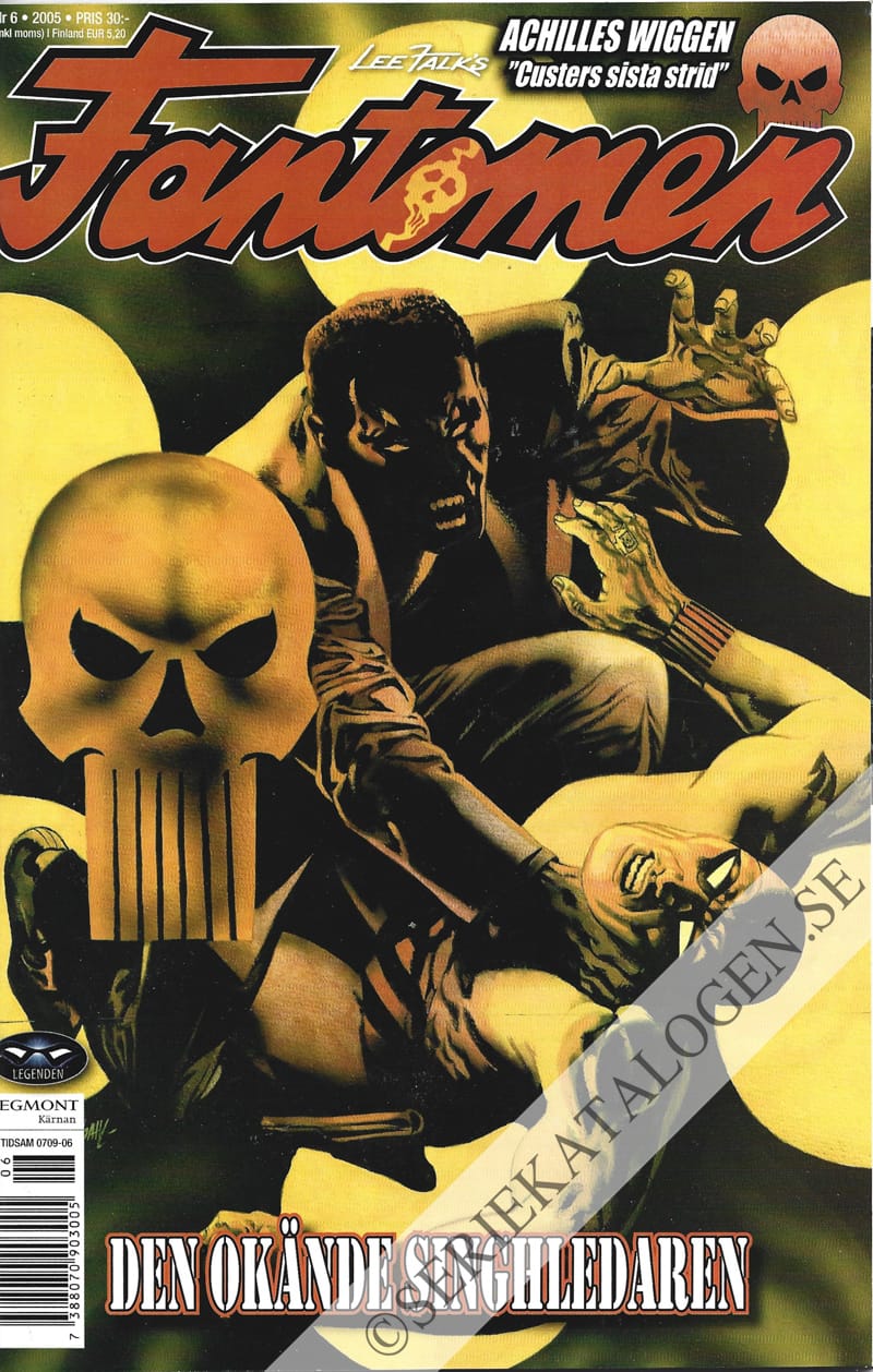 Framsida på Fantomen #6 (2005)
