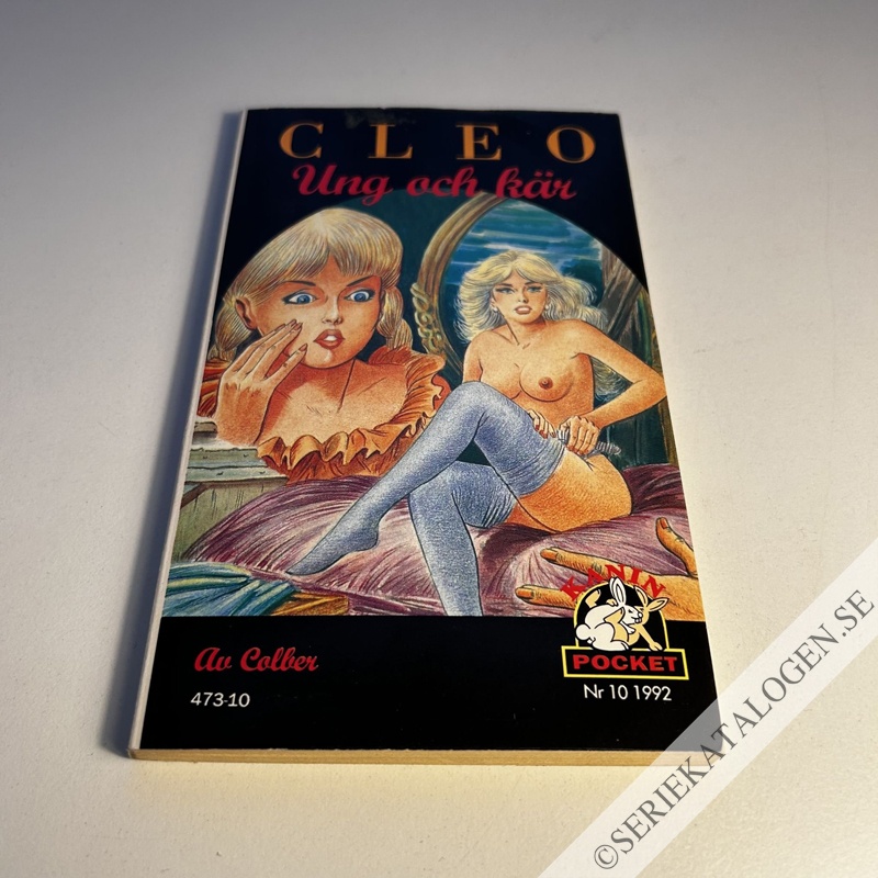 Framsida på Kaninpocket Cleo - ung och kär (1992)