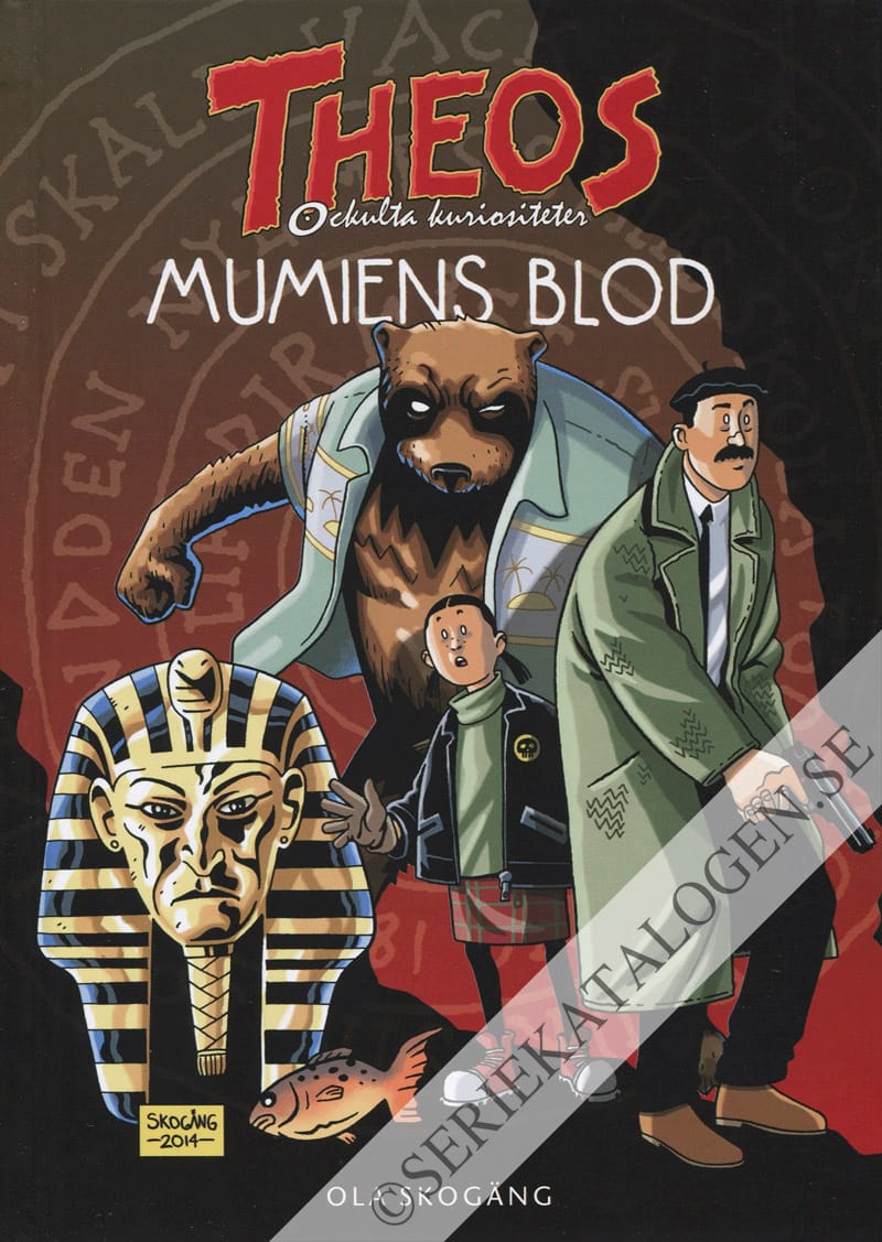 Framsida på Mumiens blod (2015)