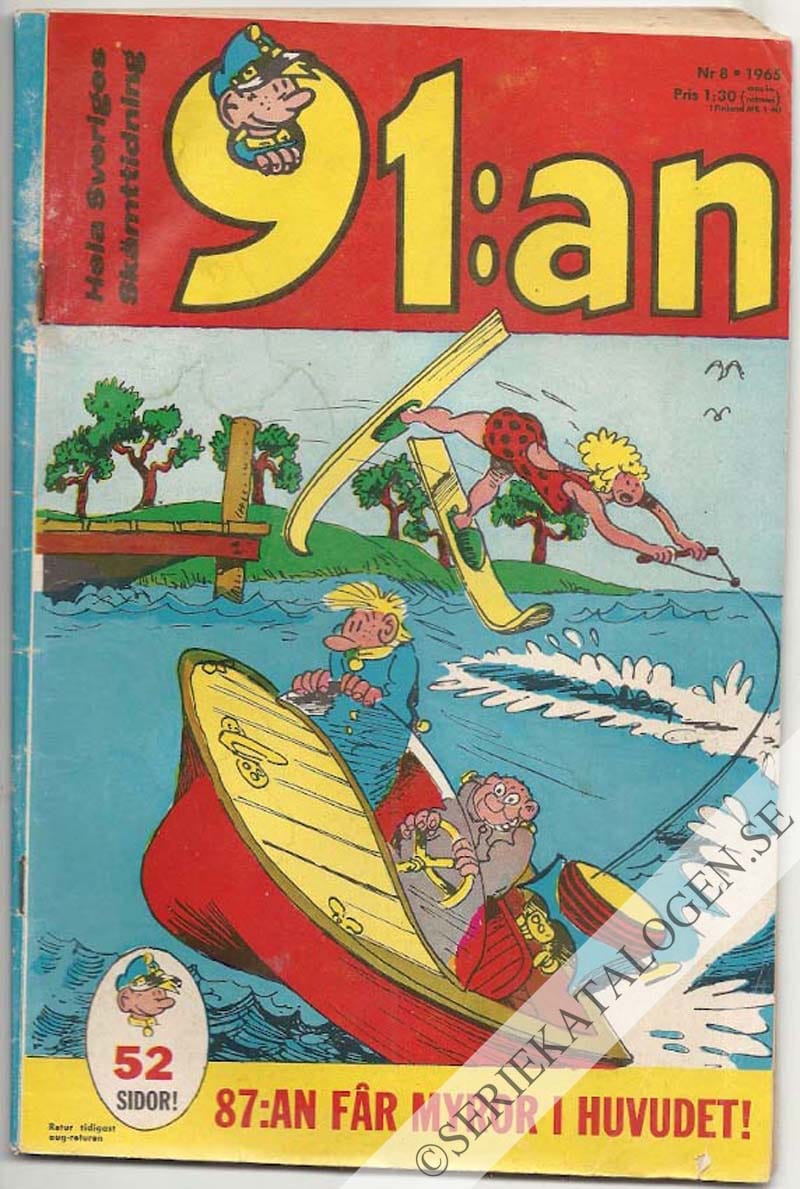 Framsida på 91:an #8 (1965)