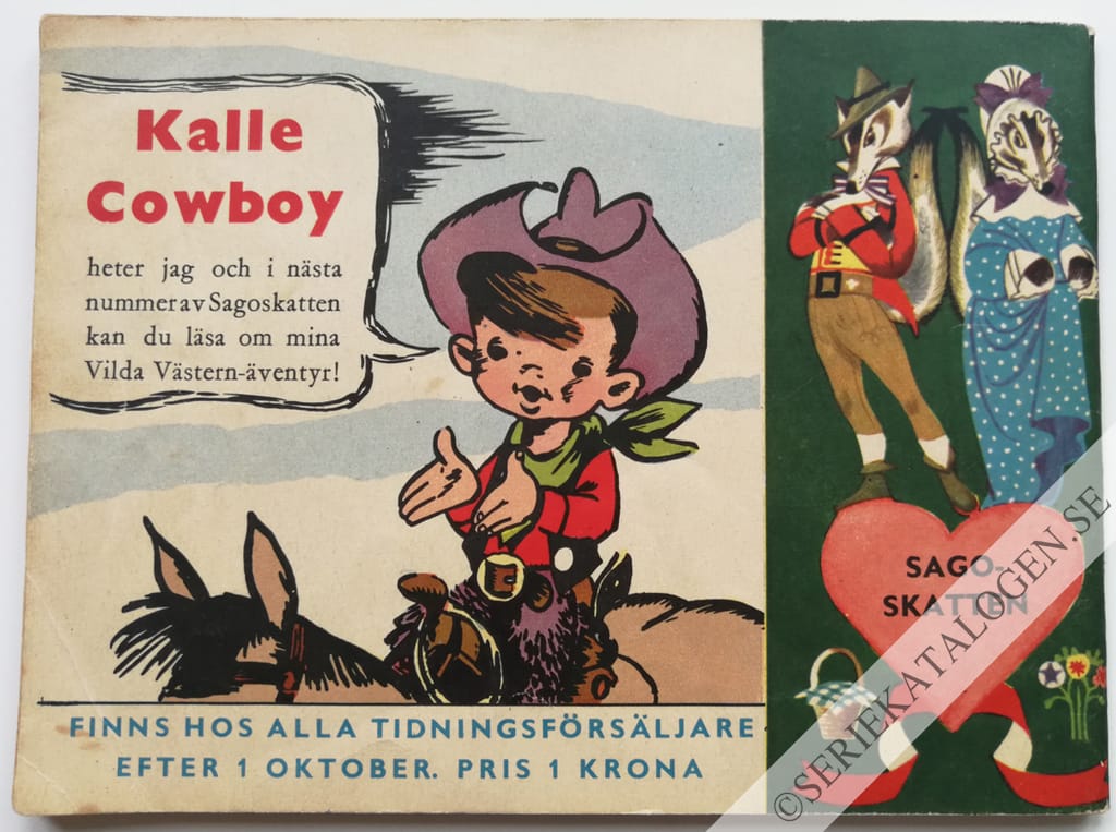 Baksida på rödluvan och vargen (1953)