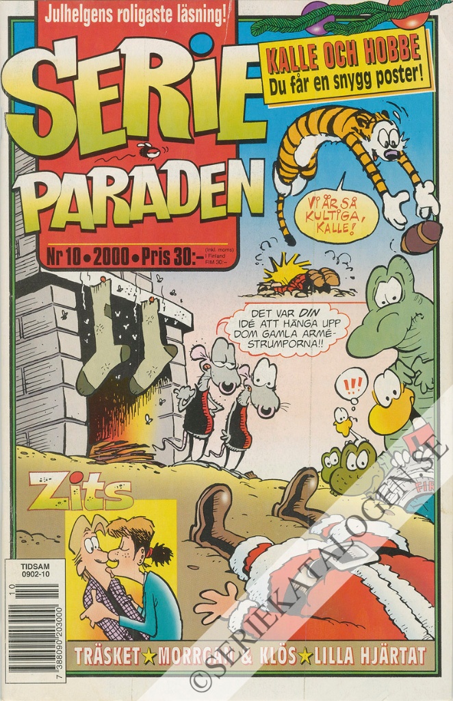 Framsida på Serie-paraden #10 (2000)