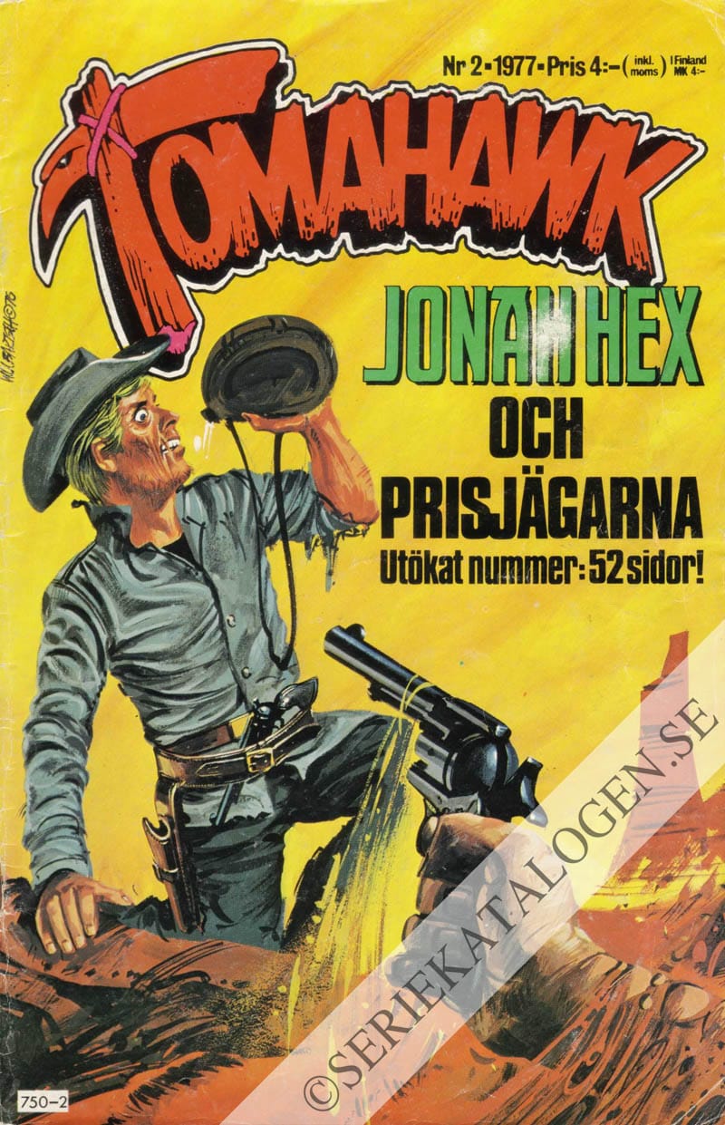Framsida på Tomahawk #2 (1977)
