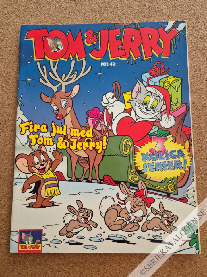 Framsida på Tom & Jerry julalbum # (2005)
