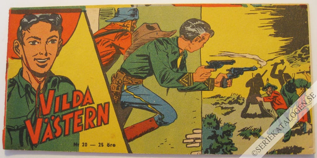 Framsida på Vilda Västern #20 (1958)