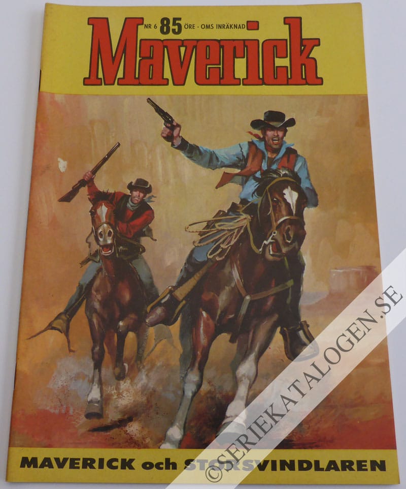 Framsida på Maverick #6 (1964)