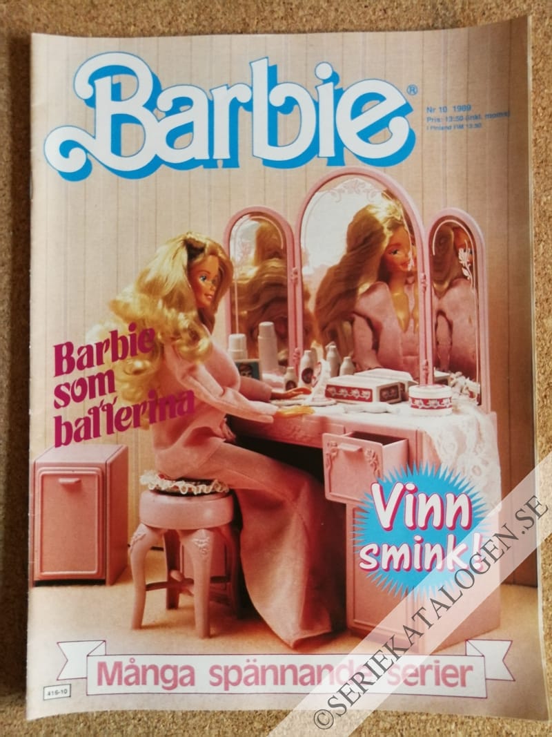 Framsida på Barbie #10 (1989)