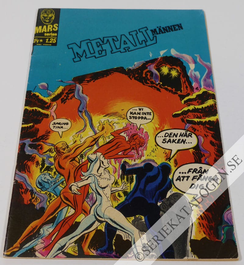 Framsida på Mars-serien #14 (1969)