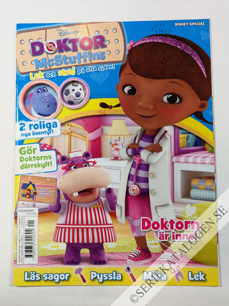 Framsida på Disney special Doktor McStuffins (2016)