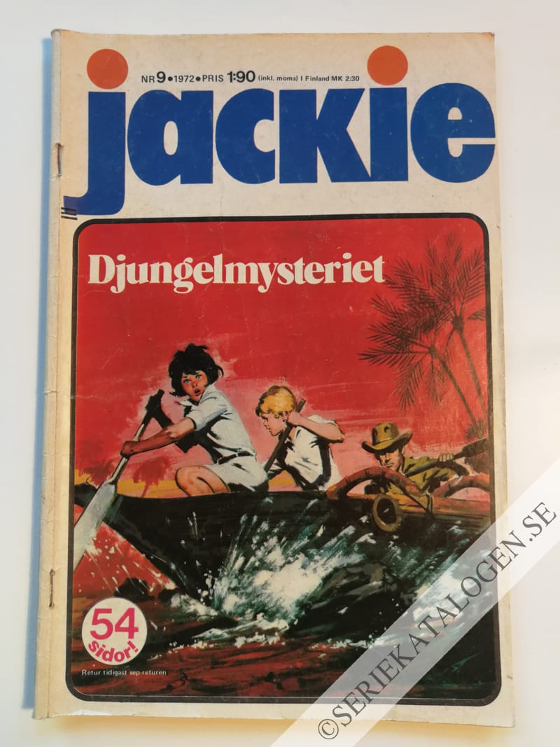 Framsida på Jackie #9 (1972)