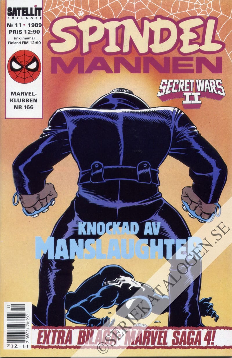 Framsida på Spindelmannen #11 (1989)