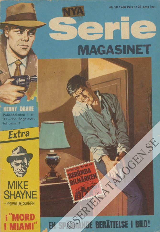 Framsida på Seriemagasinet #10 (1964)