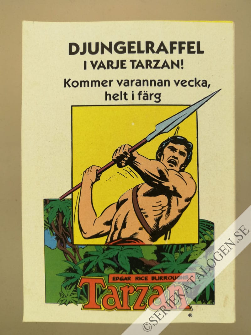 Baksida på Spion till salu (1979)