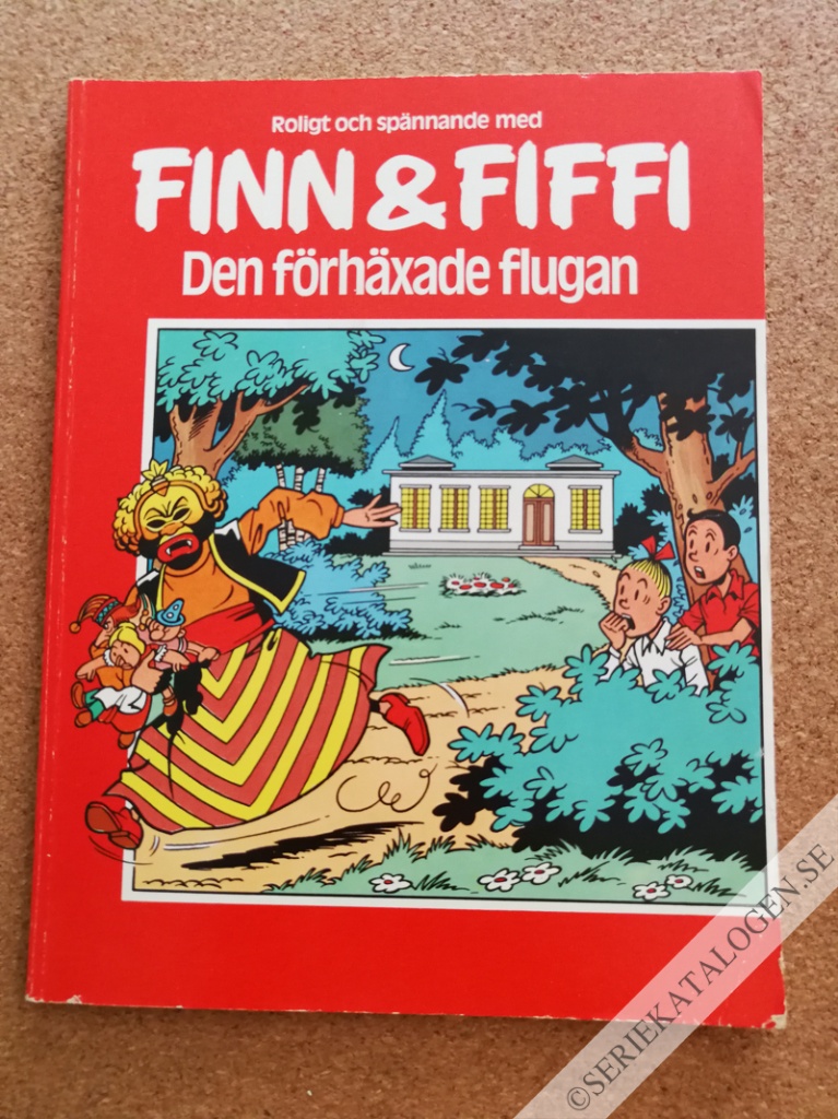 Framsida på Finn & Fiffi Den förhäxade flugan (19??)