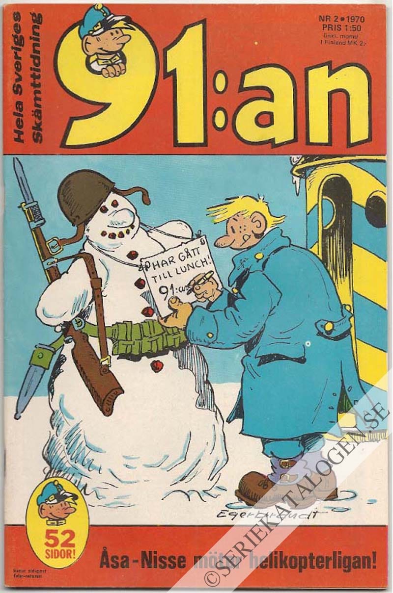 Framsida på 91:an #2 (1970)