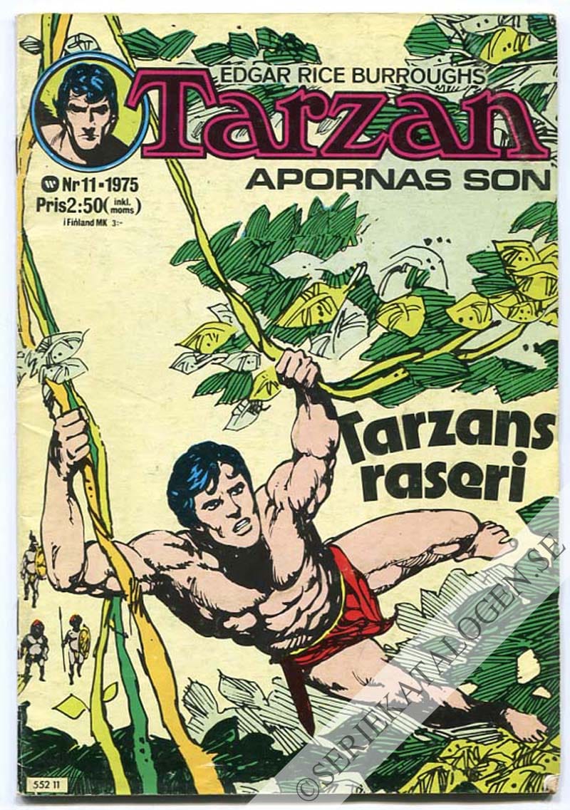 Framsida på Tarzan #11 (1975)