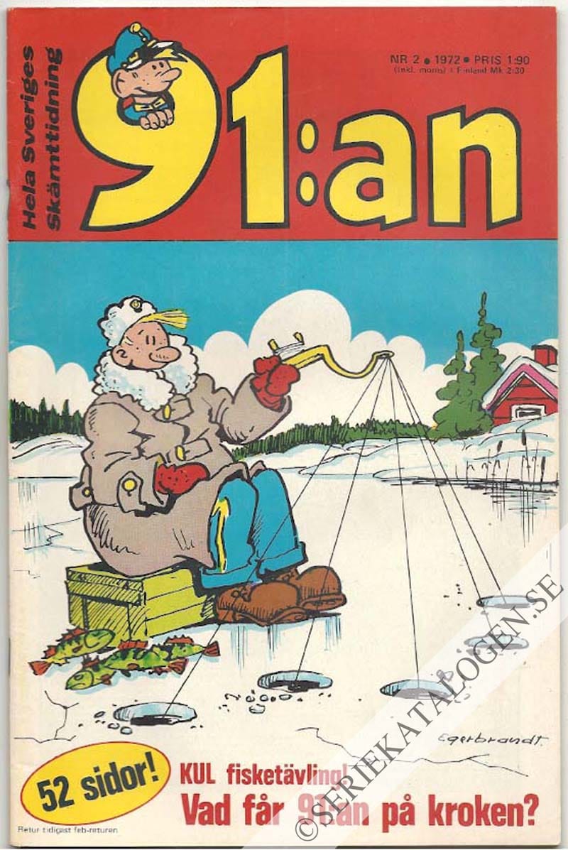 Framsida på 91:an #2 (1972)