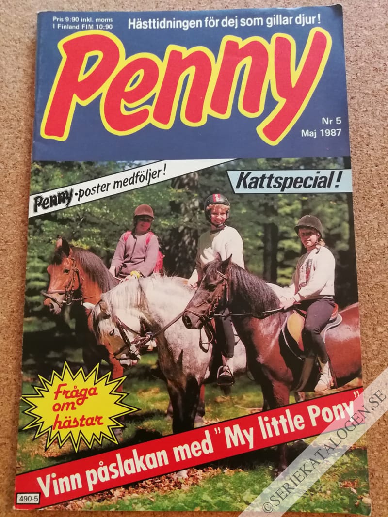 Framsida på Penny #5 (1987)