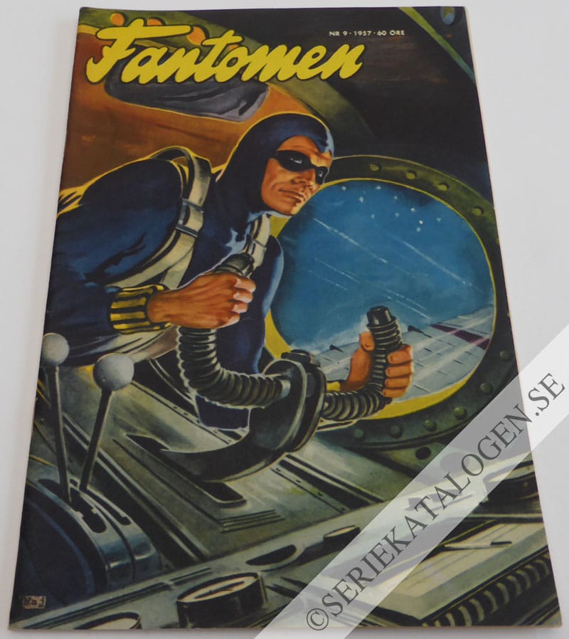 Framsida på Fantomen #9 (1957)