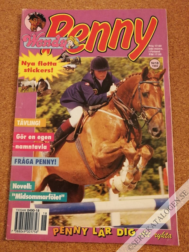 Framsida på Penny #18 (1993)