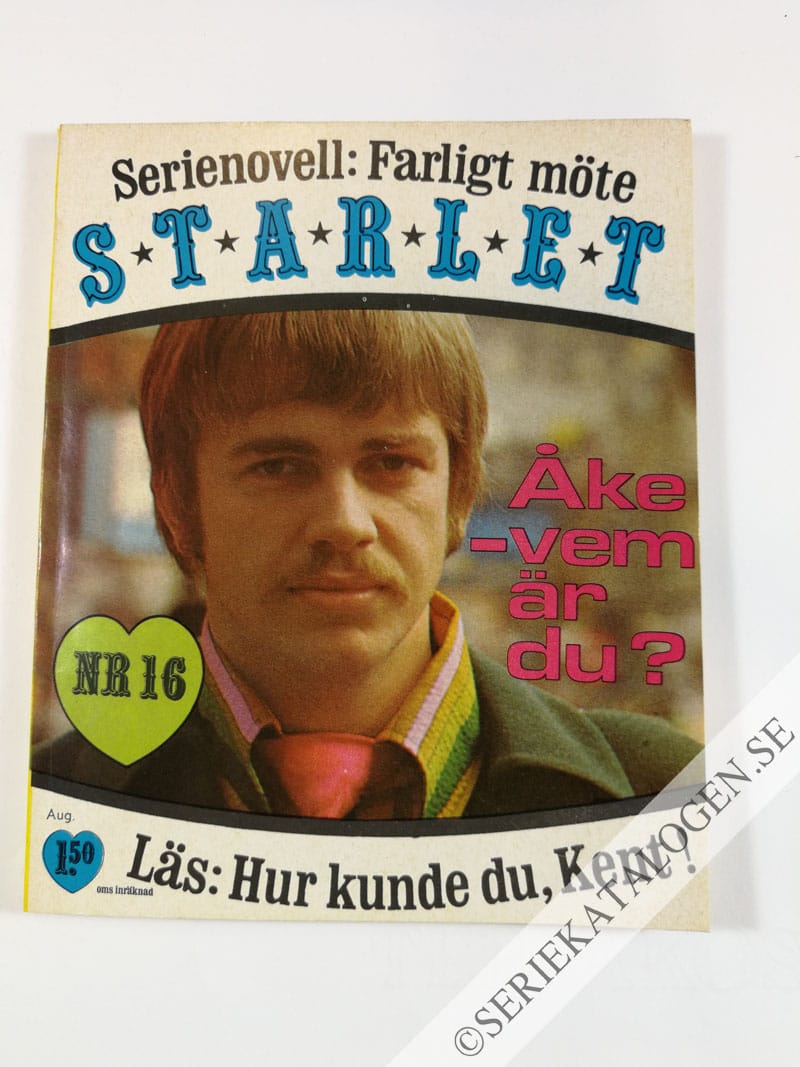 Framsida på Starlet #16 (1968)