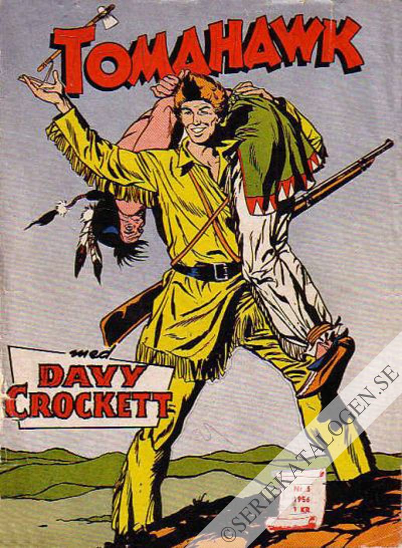 Framsida på Tomahawk #3 (1956)