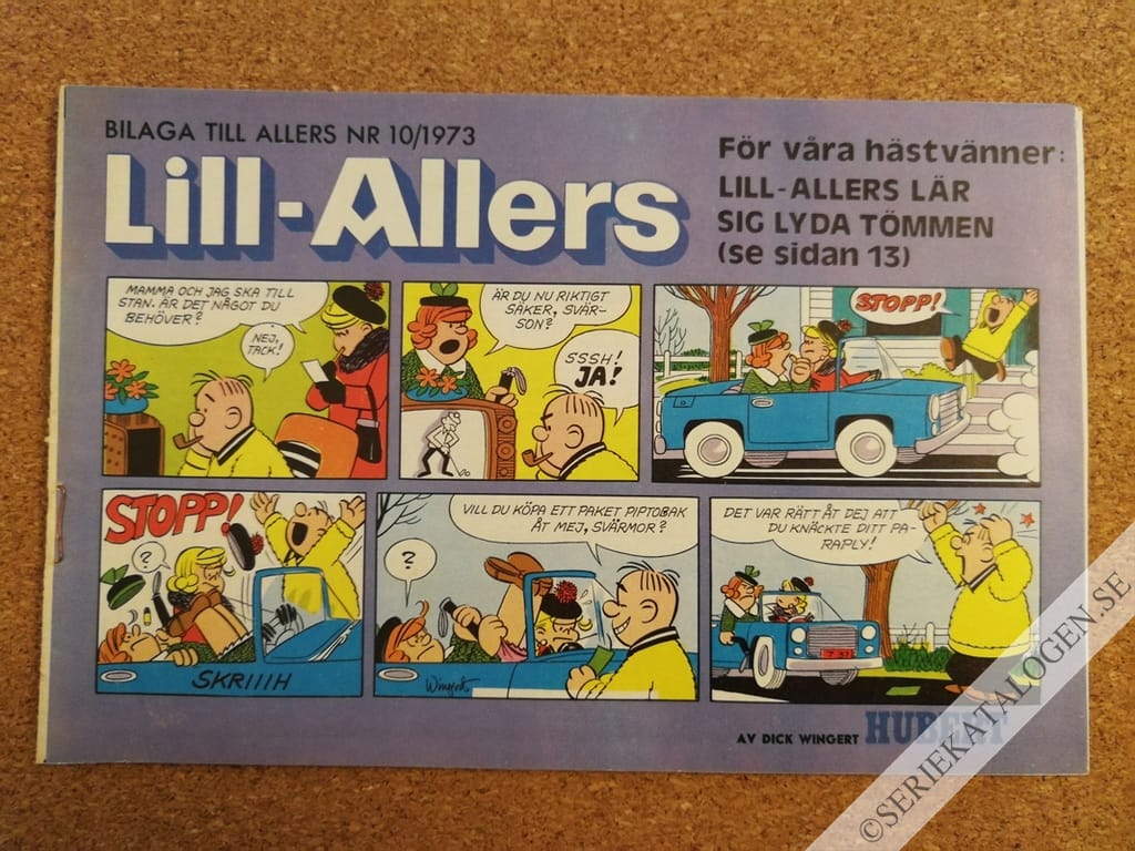 Framsida på Lill-Allers #10 (1973)