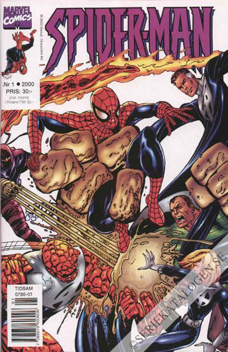 Framsida på Spider-Man #1 (2000)