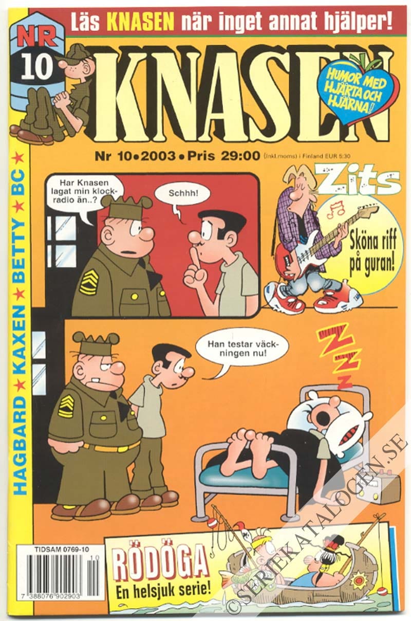 Framsida på Knasen #10 (2003)
