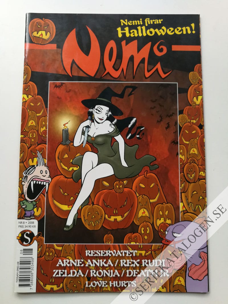 Framsida på Nemi #8 (2008)