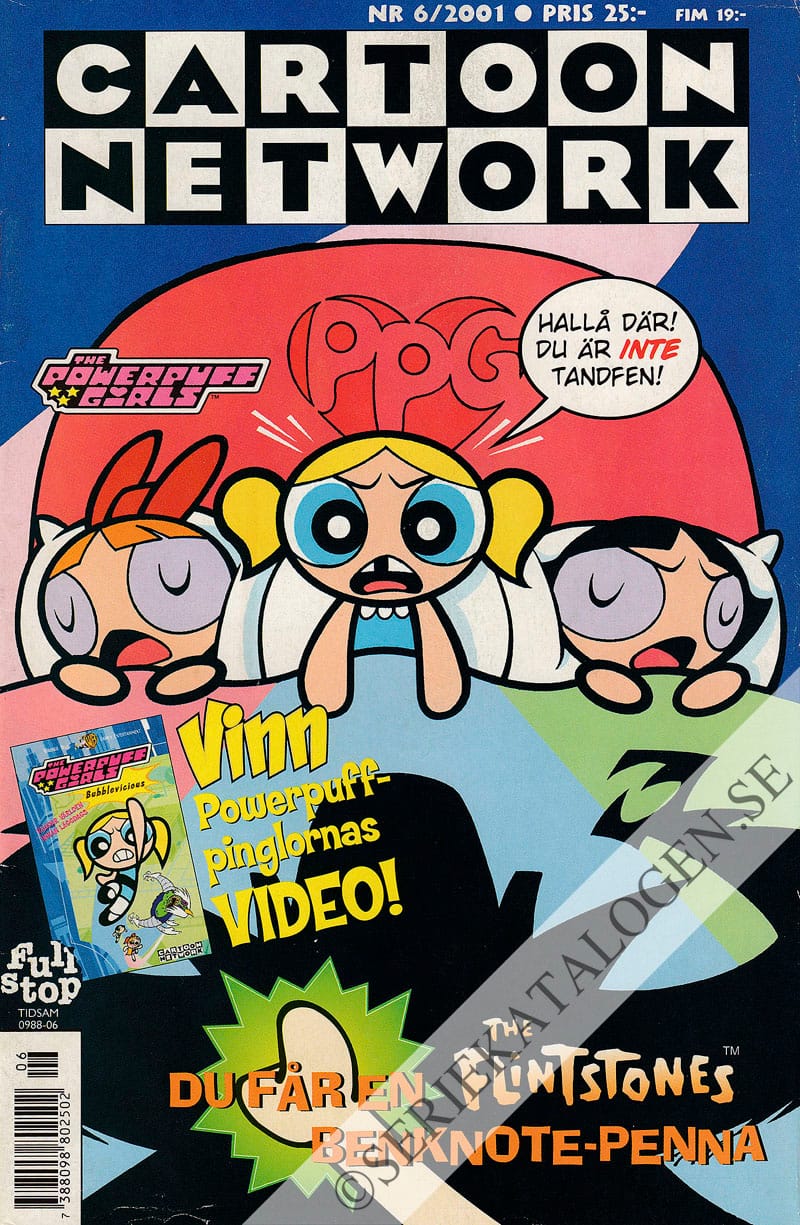 Framsida på Cartoon network #6 (2001)