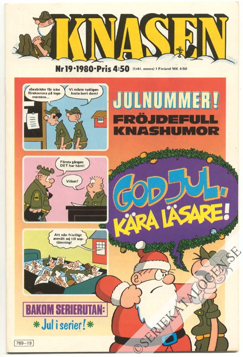 Framsida på Knasen #19 (1980)