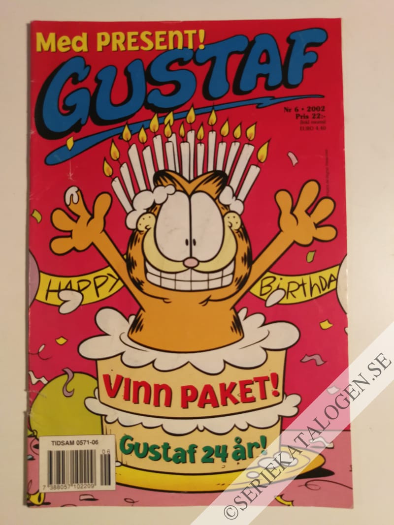 Framsida på Gustaf #6 (2002)