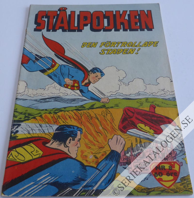 Framsida på Stålpojken #8 (1959)