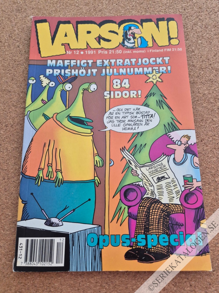 Framsida på Larson! #12 (1991)