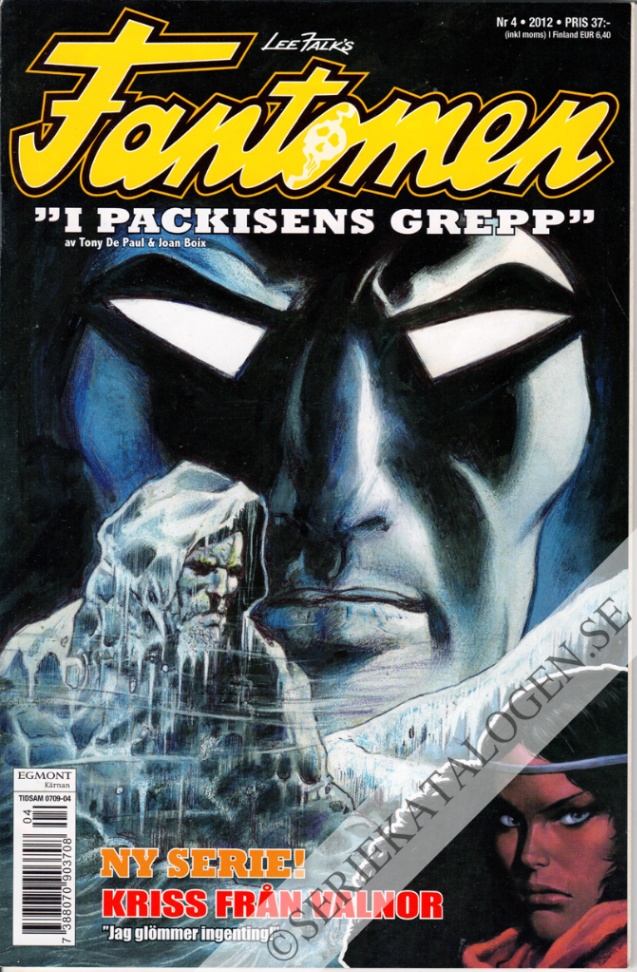 Framsida på Fantomen #4 (2012)