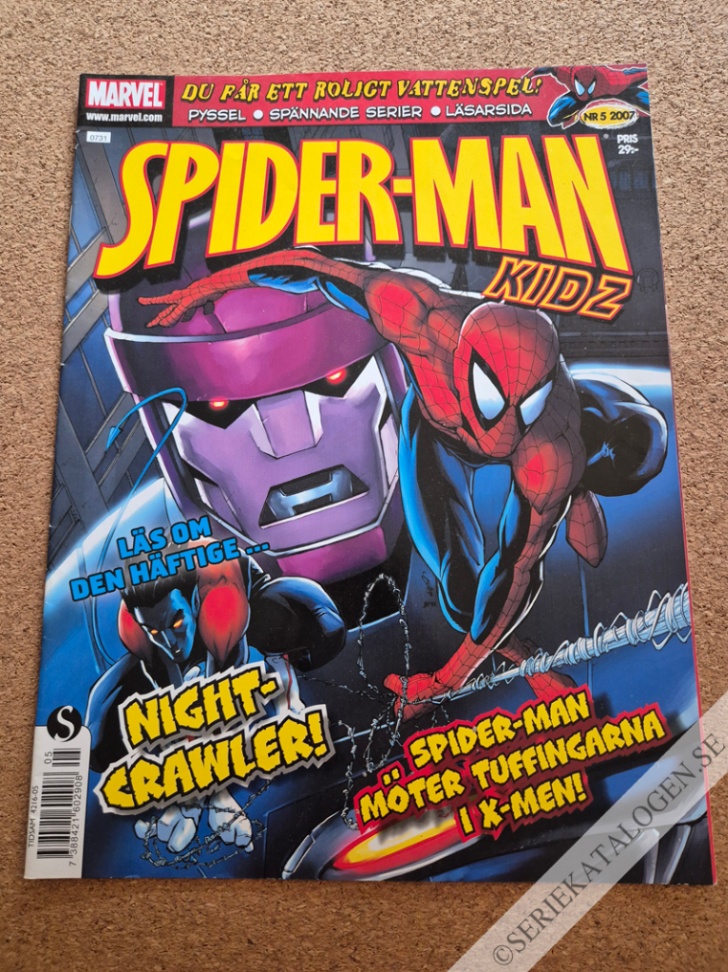 Framsida på Spider-Man Kidz #5 (2007)