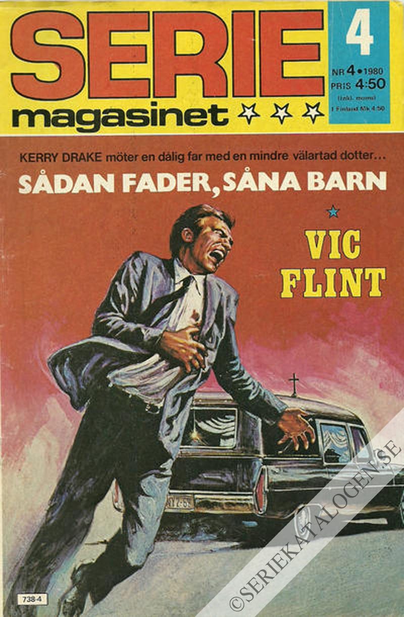 Framsida på Seriemagasinet #4 (1980)