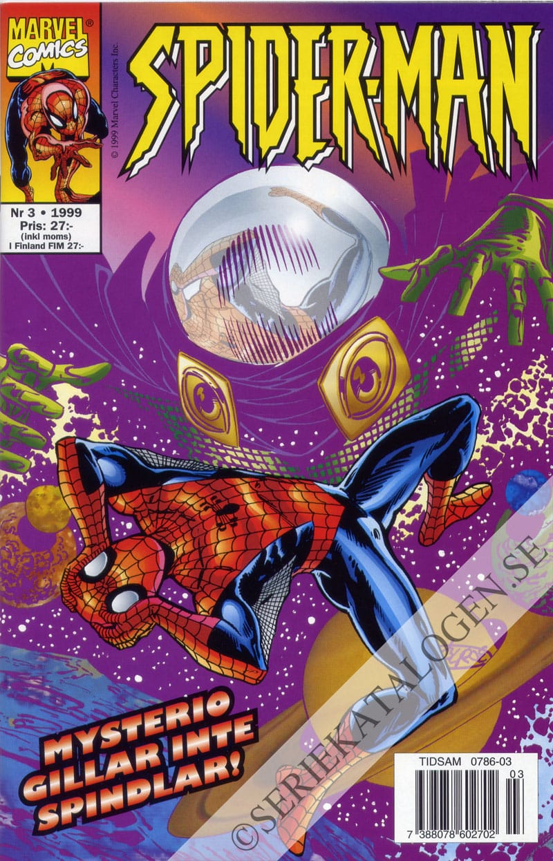 Framsida på Spider-Man #3 (1999)