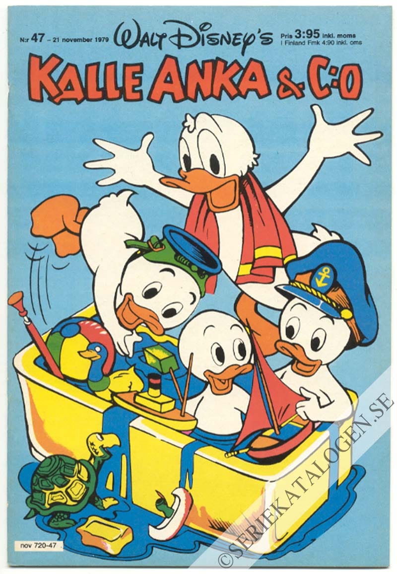 Framsida på Kalle Anka & C:o #47 (1979)