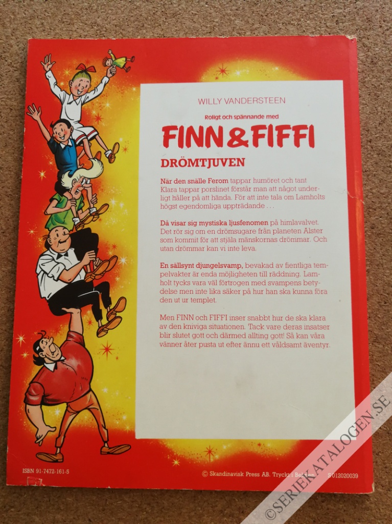 Baksida på Drömtjuven (1981)