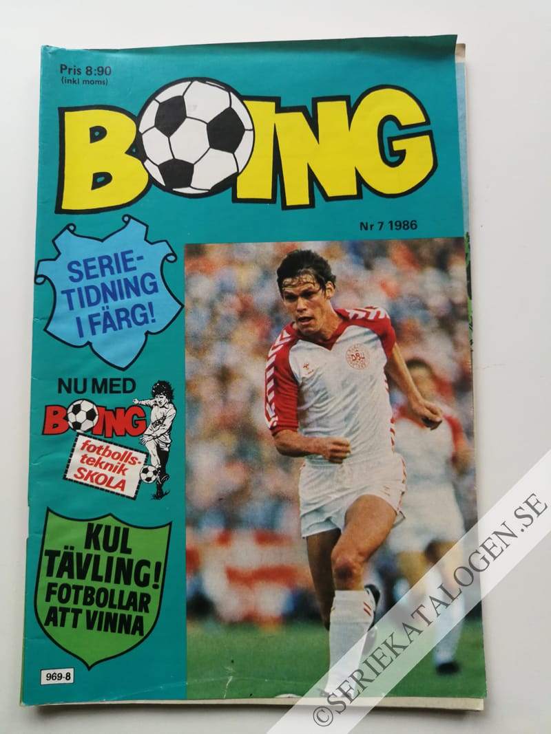 Framsida på Boing #7 (1986)