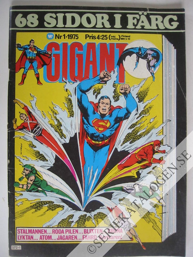 Framsida på Gigant #1 (1975)