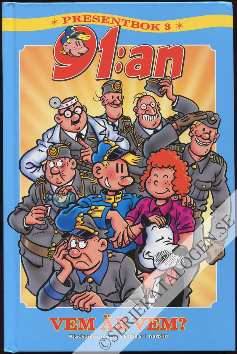 Framsida på 91:an presentbok Vem är vem? (2012)